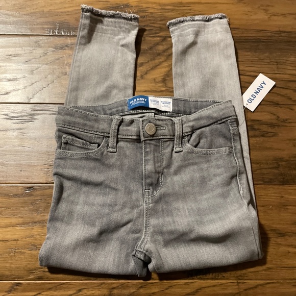 New Old Navy kids Rockstar skinny jeans grey 5T - Picture 7 of 10